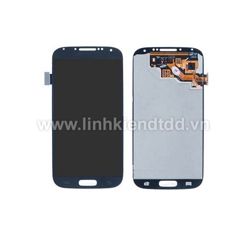 Màn hình Galaxy S IV (S4) / GT-I9500 full nguyên bộ luôn khung màu xanh